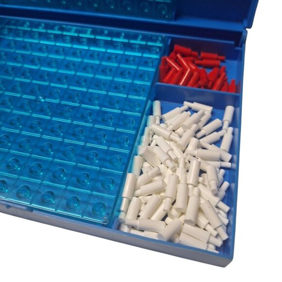 1970s Battleship Replacement Pieces Blue Boats Pegs Travel‎ Aircraft Carrier - Picture 4 of 6